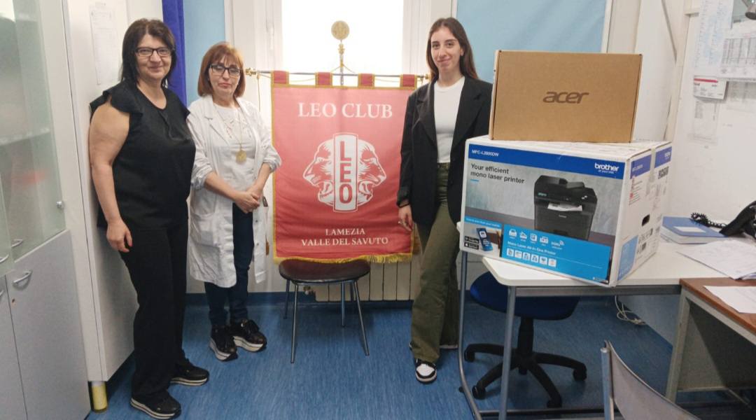 La strumentazione digitale consegnata in reparto