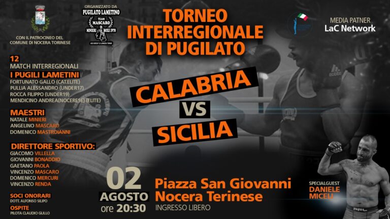 locandina pugilato
