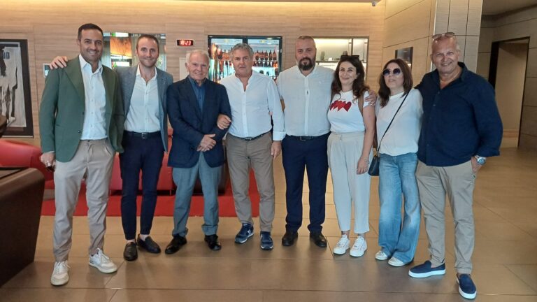 Gli esponenti di Lamezia Domani presenti all'incontro