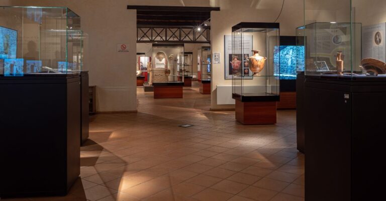 interno museo archelogico lametino