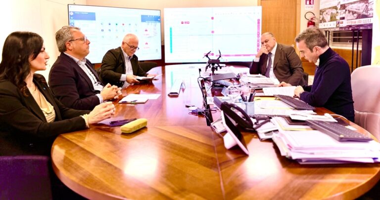 incontro sindacati occhiuto