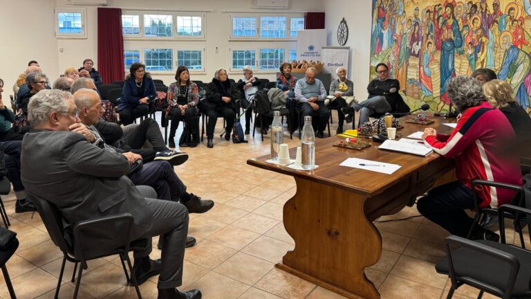 I partecipanti all'incontro