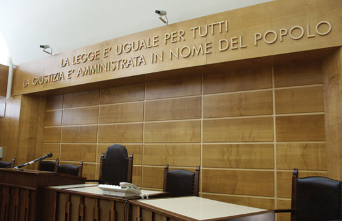 Lamezia. aula, tribunale