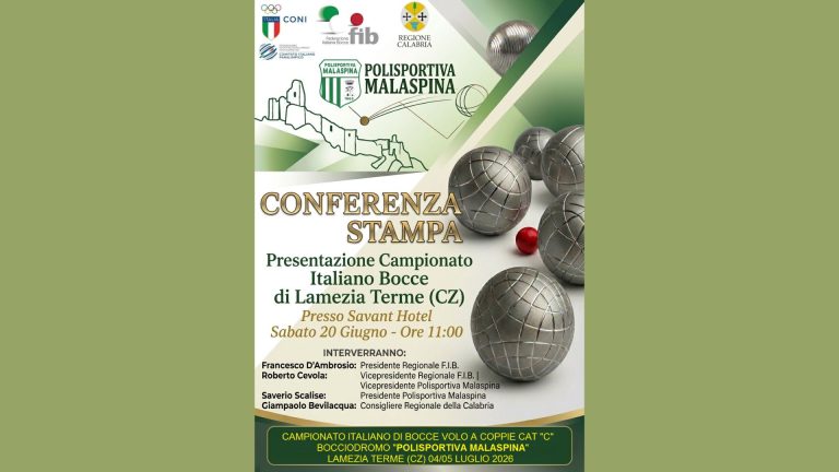 locandina campionato bocce