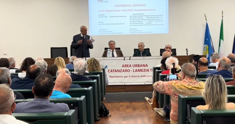 Movimento viluppo dell’AREA URBANA CATANZARO-LAMEZIA TERME