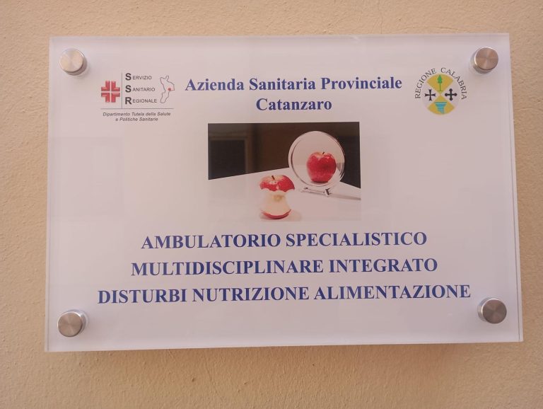 Targa Ambulatorio DNA Catanzaro