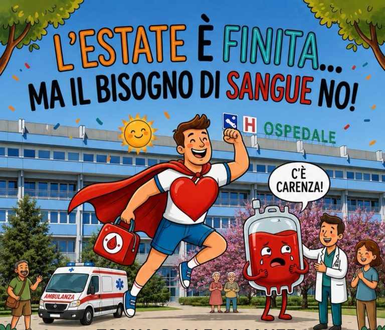 Locandina campagna donazione sangue ASp Catanzaro