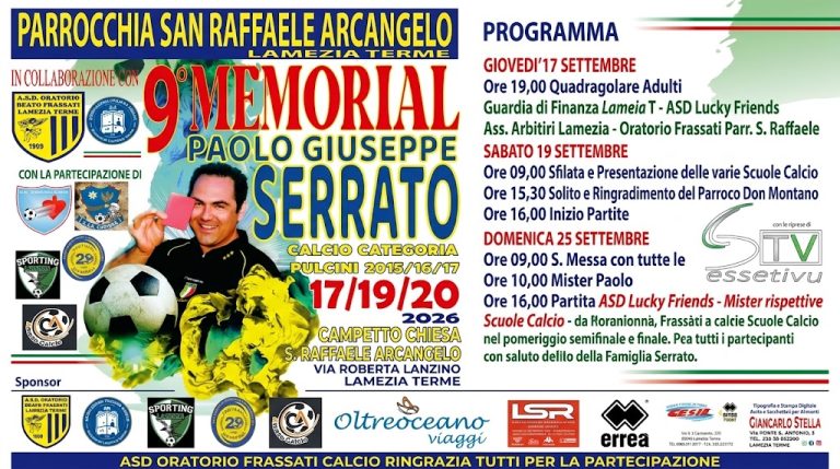 locandina memorial san raffaele