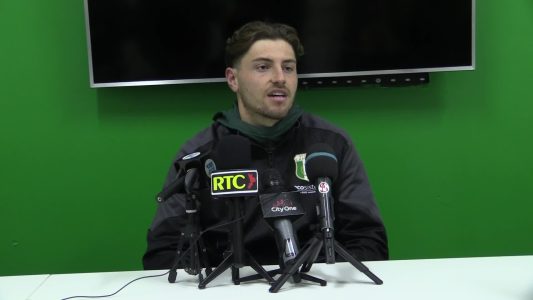 Dichiarazioni in sala stampa dopo il derby Sambiase- Vigor : Fabrizio Maglia, Serafino Iannì,  Angelo Folino Raso, Tony Lio. -52