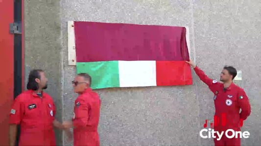 Intitolazione sede Reparto Volo Vigili del Fuoco aeroporto Lamezia Terme a Santo Rogolino -51