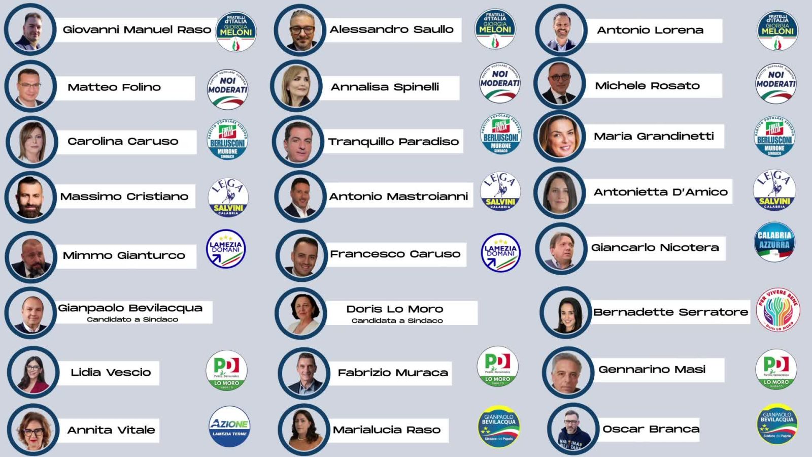 Ecco la composizione del nuovo consiglio comunale di Lamezia Terme-0