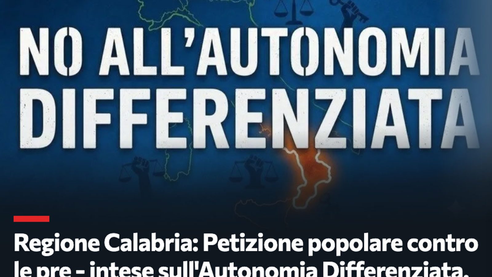 Cartello petizione