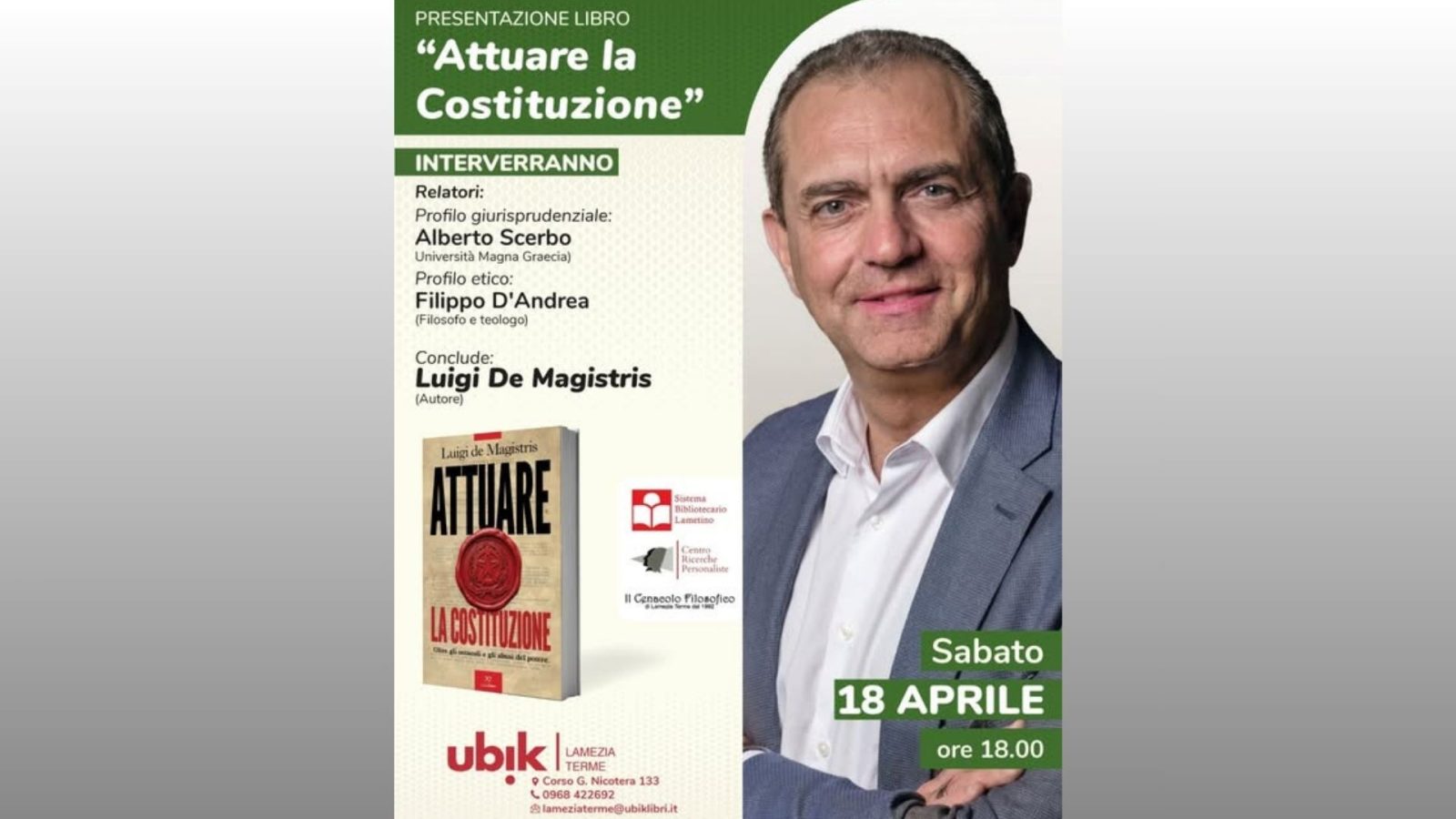 De Magistris Ubik lamezia