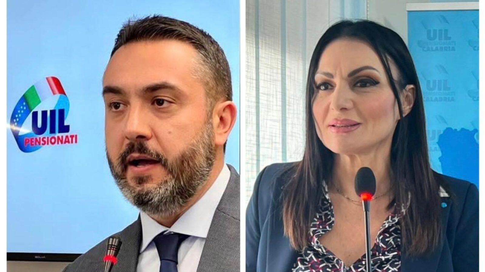 Foto Francesco De Biase e Mariaelena Senese