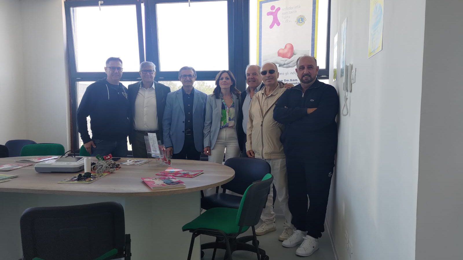 I partecipanti all'incontro