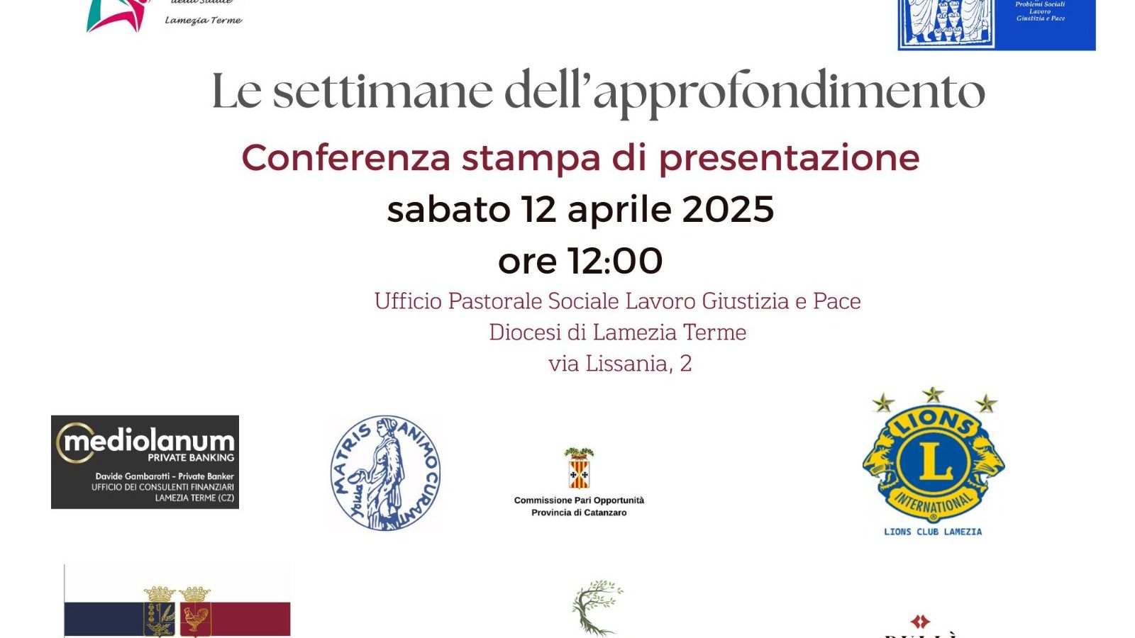 LOCANDINA CONFERENZA STAMPA
