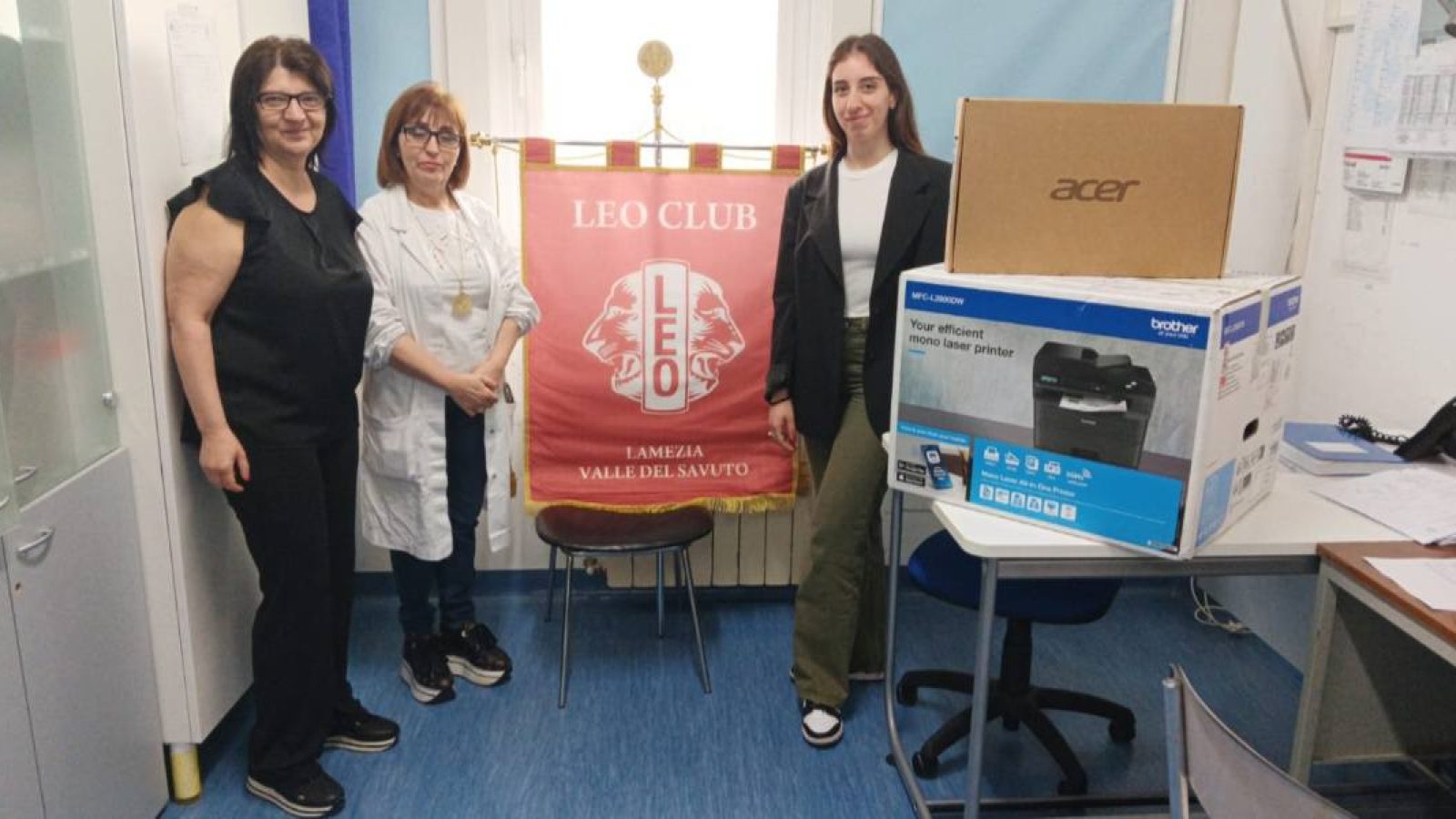 La strumentazione digitale consegnata in reparto