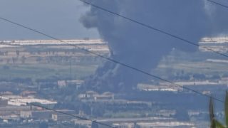 Lamezia-incendio-area industriale