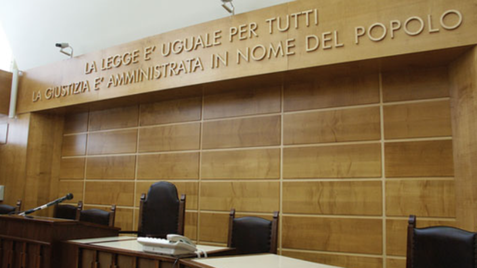 Lamezia. aula, tribunale