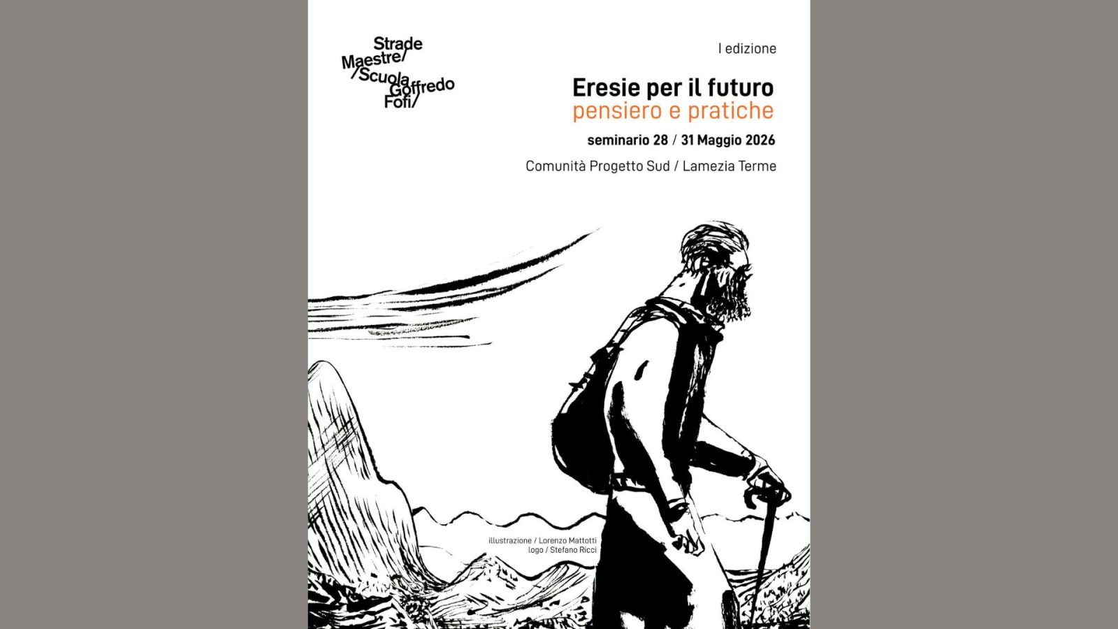 Locandina Comunità Progetto Sud