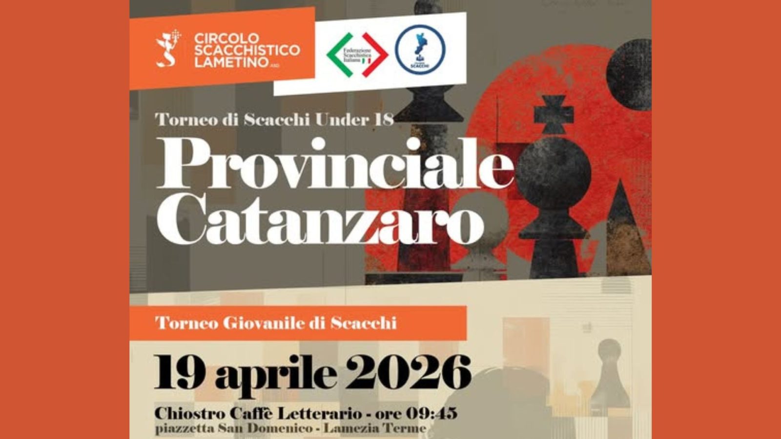 Locandina Torneo Scacchi