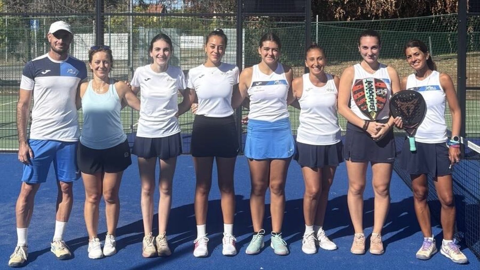 Squadra Viola Tennis & Sports serie D padel femminile
