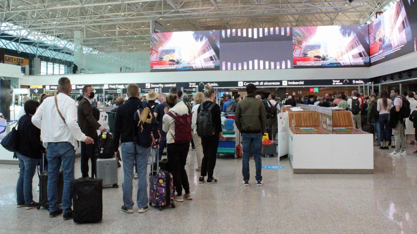 aeroporto nel caos 2