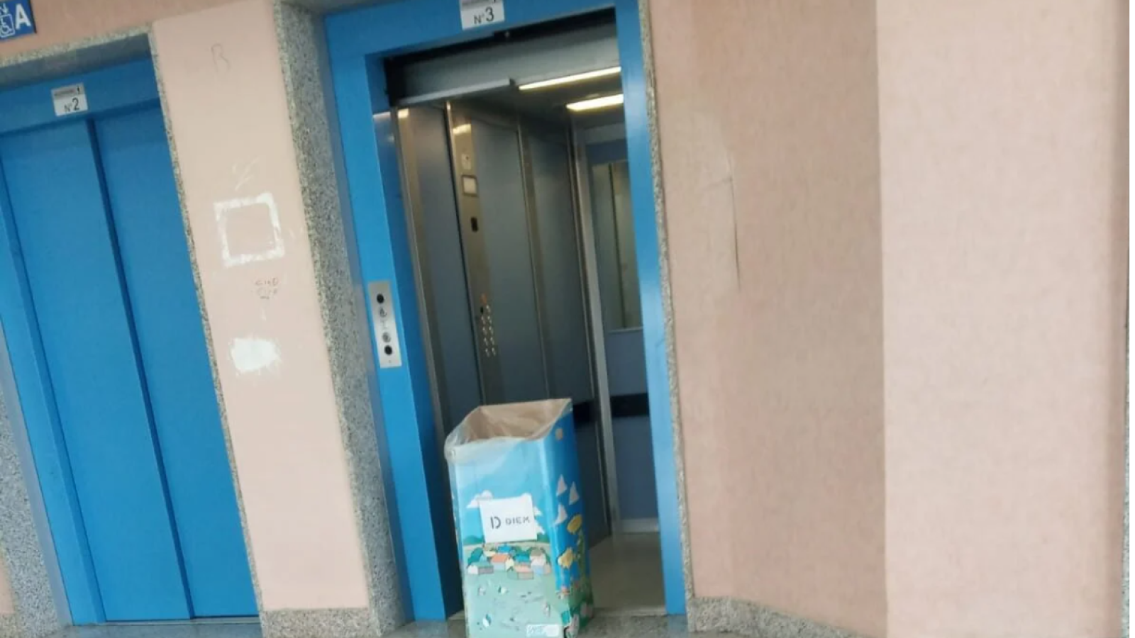 ascensore ospedale LAMEZIA