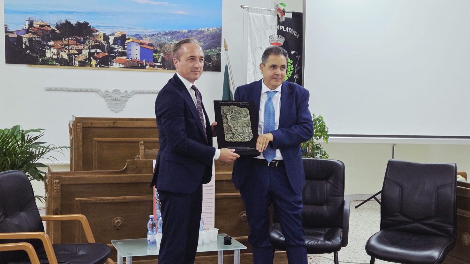 consegna premio Platania