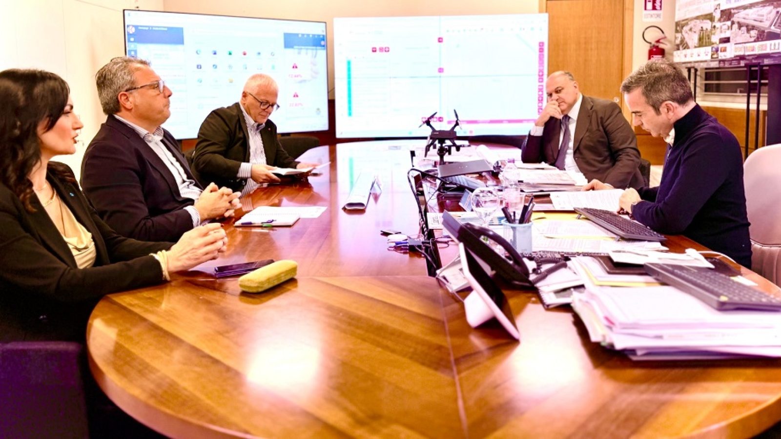 incontro sindacati occhiuto