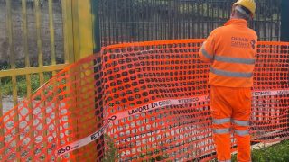 lavori campo sportivo Maida