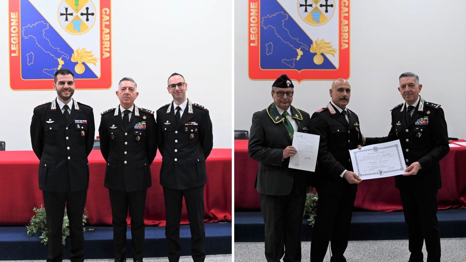 legione cc calabria medaglie