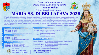 locandina Madonna Bellcava