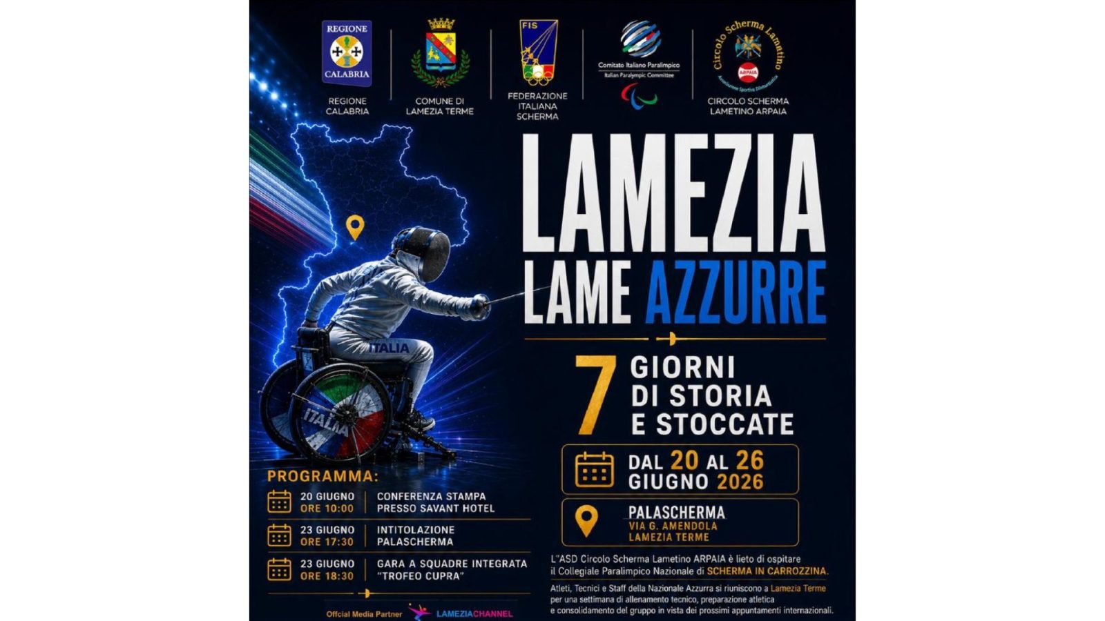 locandina lamezia lame azzurre
