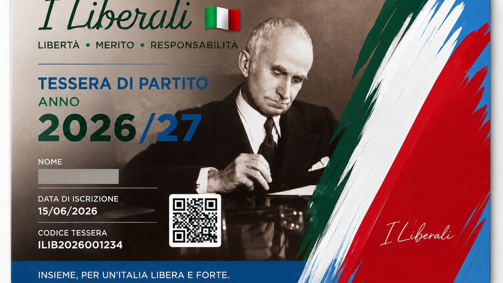 tessera I Liberali